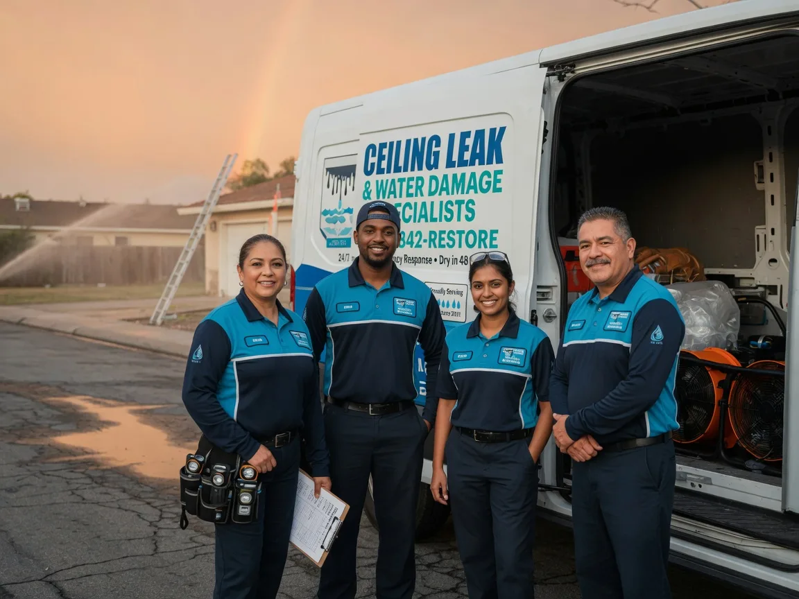 Ceiling Leak Cleanup company in Cooks, MI