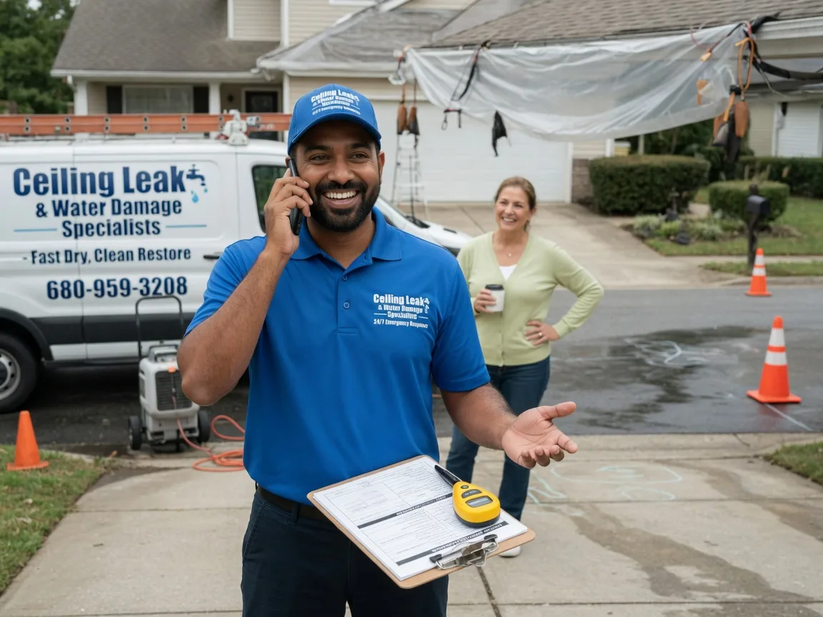 Ceiling Leak Cleanup Cooks, MI FAQs